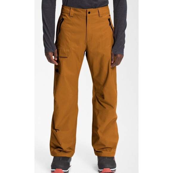 NWT The North‎ Face Seymore Snow Pants Men Size XXL Timber Tan Ski Dryvent DWR - Picture 2 of 12